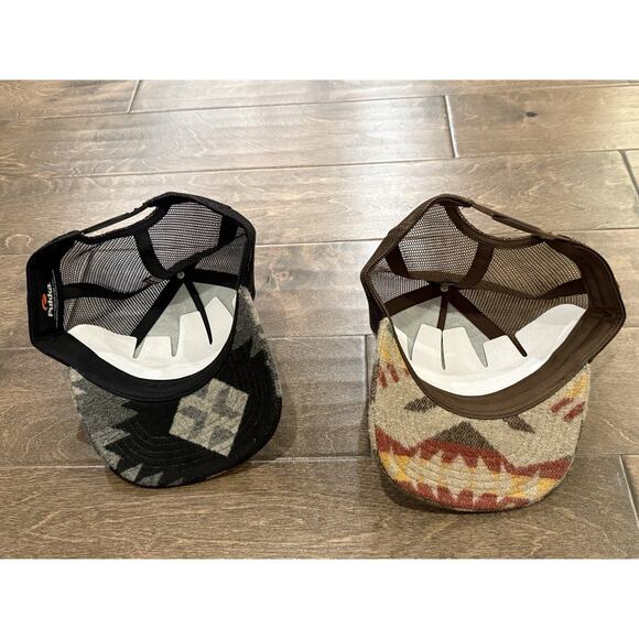 Lot Of 2 Pukka Mens Unlimited Skate Snow Banff 1995 Adjustable SnapBack Hat NWOT - Picture 6 of 7